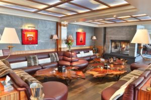Hôtel Annapurna - Bar avec cheminée