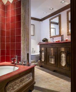 Appartement Jardin Alpin - Salle de bains