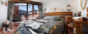 hôtel La Loze - Chambre bleue