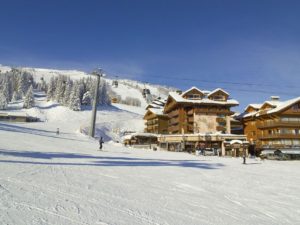 hôtel La Loze - Vue des pistes